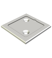 Pepperl+Fuchs PGV-PP-GM-TAGM2x2 Countersunk plate for mounting in a floor groove Turkiye