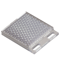 Pepperl+Fuchs REF-H50x60HT Reflector, rectangular, 513 mm x 61 mm, mounting holes, retaining tab, high-temperature application Turkiye