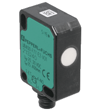 Pepperl+Fuchs UB100-F77-E2-V31 Ultrasonic direct detection sensor