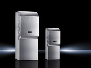 Rittal SK 3304.514 SK Blue e klima, duvara monte, NEMA 4X, 1,0 kW, 115 V, 1~, 50/60 Hz, paslanmaz çelik, GYD: 405 x 1020 x 358 mm Turkiye