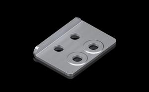 Rittal VX 8660.130 VX baza adaptörü, tekerlek takımı için, çelik sac Turkiye