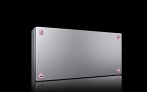 Rittal KX 1568.000 KX terminal kutusu, GYD: 400x200x120 mm, paslanmaz çelik 14301, montaj plakasız, kapaklı, hızlı kilit ile Turkiye