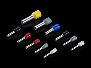 Rittal AS 4051.577 Wire end ferrules for wire processing 075 mm², white, loose, 8 mm Turkiye