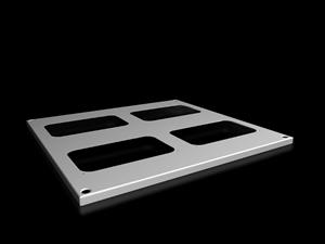 Rittal SV 9681.566 VX Roof plate, Wdepth 600x600 mm, for cable entry glands Turkiye