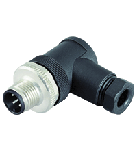 Pepperl+Fuchs V15S-W Male connector M12 angled A-coded 5-pin, for cable diameter 4 - 6 mm, field-attachable Turkiye
