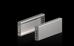 Rittal VX 8660.070 VX base/plinth trim panel, sides, H: 100 mm, for D: 400 mm, stainless steel, 14301 Turkiye