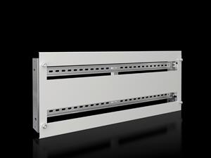 Rittal SV 9683.783 SV Support frame, for DIN rail-mounted devices, 2 x 24 pitch units, WH: 700x295 mm, for VX (W: 800 mm)