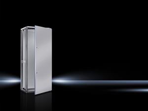 Rittal HD 4000.285 HD sistem kabini, GYD: 1200x1800x500mm, paslanmaz çelik, montaj plakalı, iki kapılı Turkiye