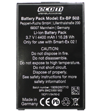 Pepperl+Fuchs Ex-BP S02 Li-Ion battery pack for Smart-Ex 02 Turkiye