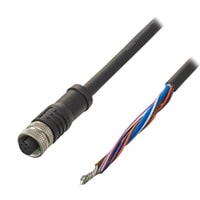 Keyence OP-88758 M12 power supply cable 5 m, PVC, strand wire, 8-core
