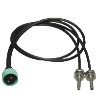 Pepperl+Fuchs LCE 18-2,3-0,5-K2 Glass fiber optic - thru-beam with PVC covering