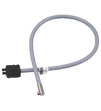 Pepperl+Fuchs LLR 04-1,6-0,5-QW 1X4 Glass fiber optic - diffuse with metal silicone covering