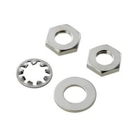 Keyence OP-2424 M6 Nut Set (Nut x 2, Washer x 1, Crow Washer x 1)