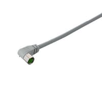 Keyence OP-87400 Connector Cable M8 L-shaped 2-m PUR