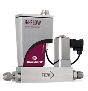 Bronkhorst IN-FLOW F-221MI Industrial Style High-Pressure Mass Flow Controller for Gases