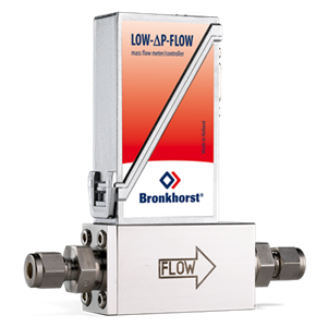 Bronkhorst LOW-ΔP-FLOW F-102D Mass Flow Meter for low pressure drop or corrosive gas service