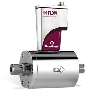 Bronkhorst LOW-ΔP-FLOW F-103EI Mass Flow Meter for low pressure drop or corrosive gas service