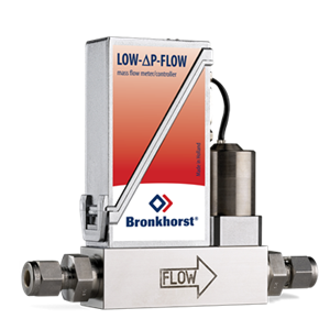 Bronkhorst LOW-ΔP-FLOW F-201DV Mass Flow Controller for low pressure drop or corrosive gas service