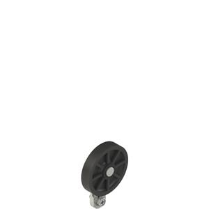 Pizzato VN A00KF-R26 Adjustable straight metal revolving lever with rubber roller, Ø 50 mm