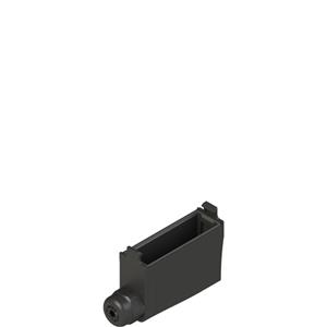 Pizzato VF MKCH13 Protection terminal cover for vertical faston terminals and with wire trap cable gland