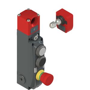 Pizzato NG 2D1D311D-F30 NG series safety switch with lock and integrated control devices, with actuator