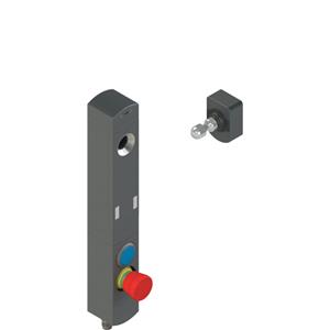 Pizzato NS D4AZ1SRK-F41N114 NS series safety switch with lock and integrated control devices, with actuator