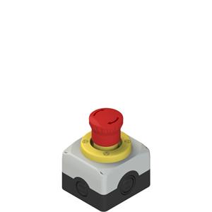 Pizzato ES AC31433 Complete unit with enclosure, emergency pushbutton, luminous disc and contacts Turkiye