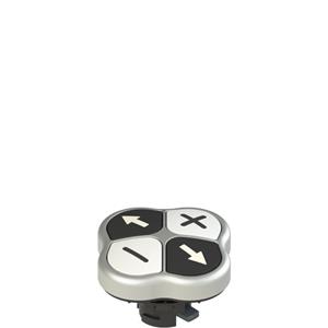 Pizzato E2 1PQFA9QAAF Quadruple pushbutton