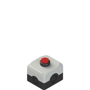 Pizzato ES AC31018 Complete unit with enclosure, projecting pushbutton and contacts Turkiye