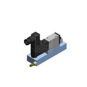 Dopag 1010906 Solenoid valve plate with industrial plug type CI Turkiye