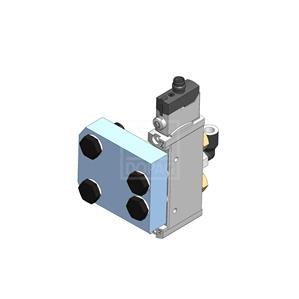 Dopag 1012065 Solenoid valve plate for plug 3 pole M8x1 Turkiye