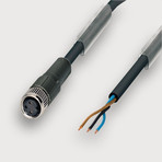 Dopag 29.01.238 Connecting cable 10m M8 3-pole straight Turkiye