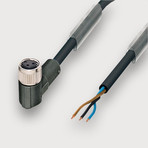 Dopag 29.01.278 Valve plug with 10m cable M8 4 pins angled