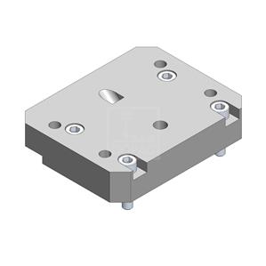 Dopag 1026308 Adaptor plate M6 (40x70 mm) to M8 (38x80 mm) Turkiye