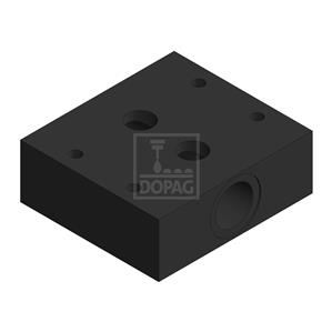 Dopag 22003996 Mounting plate G 3/4