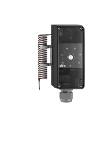 Alre RTKSA-101.010 Control Room thermostat, -10…40…°C, hysteresis 1,3K, TW, internal setting