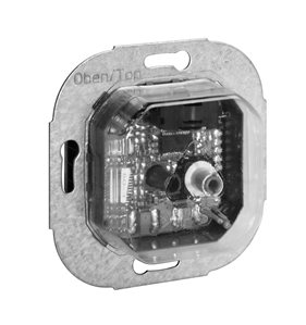 Alre KTRRU-052.245#00 Room thermostat for cooling ceilings, flush-mounted, 24V AC/V DC, off/comfort/ECO switch