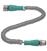 Pepperl+Fuchs V1-G-0,5/2,5M-PUR-V1-G Connection cable, Helix cable Turkiye