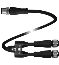 Pepperl+Fuchs V1-G-BK0,5M-PUR-T-0,1M-V1-G-Y