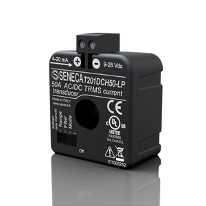 Seneca T201DCH50-LP AC/DC contactless TRMS AC/DC transducer with 420 mA output