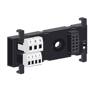 Seneca Z-PC-DINAL1-35 Head terminal + 1 slot 35mm DIN rail bus system for Z-PC Line I/O fast mounting and connection