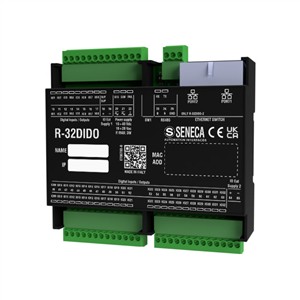 Seneca R-32DIDO (HW rev. D0) Modbus I/O's module with 32 digital inputs/outputs