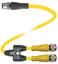 Pepperl+Fuchs V15-G-S-10M-T-03M-PUR-A-V1-C1 Y-splitter cordset for transmission channel C1 Turkiye