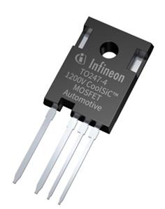 Infineon AIMZH120R010M1T Automotive 1200V Silicon-carbid (SiC) Trench Power MOSFET in TO247-4L (thin leads), 87mΩ