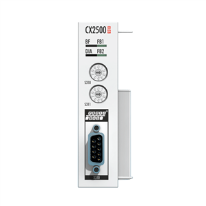Beckhoff CX2500-B310 Fieldbus slave module PROFIBUS for CX20xx, CX52x0, CX53x0, CX56x0