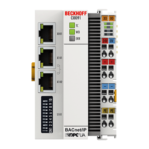 Beckhoff CX8091 Embedded PC with BACnet/IP or OPC UA