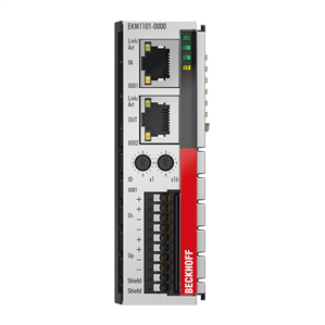 Beckhoff EKM1101 EtherCAT Coupler with ID switch and diagnostics