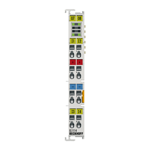 Beckhoff EL1114 EtherCAT Terminal, 4-channel digital input, 24 V DC, 10 µs, 2-/3-wire connection Turkiye