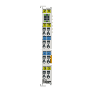 Beckhoff EL1094 EtherCAT Terminal, 4-channel digital input, 24 V DC, 10 µs, ground switching Turkiye