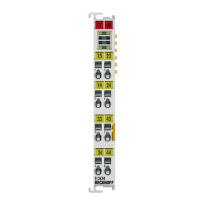 Beckhoff EL2634 EtherCAT Terminal, 4-channel relay output, 250 V AC, 30 V DC, 4 A